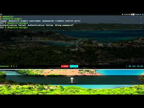 Despotify - Console Spotify Client - Linux TUI