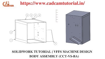 SOLIDWORKS TUTORIAL | VFFS MACHINE DESIGN | CCT-VS-BA