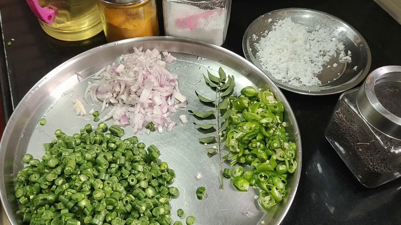 ರುಚಿಕರವಾದ  ಬೀನ್ಸ್  ಪಲ್ಯ  / tasty recipe beans Sukha