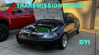 How To Change Transmission Fluid In A 96 00 Civic