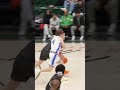 Brandon McCoy Jr throws down the dunk at the Les Schwab Invitational