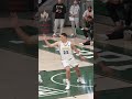 Brandon McCoy Jr throws down the dunk at the Les Schwab Invitational