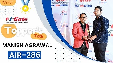 Manish Agrawal | AIR 286 | TCS to GATE CS 2023 | UD RTU Kota | Toppers Talk with Siddharth Sir
