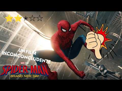Recensione di Spider-man Brand new day - Sto guardando l'ennesimo film Marvel e me ne pento.