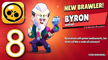 Brawl Stars - Mythic Brawlers: BYRON - Gameplay Walkthrough Part 8 (iOS, Android)
