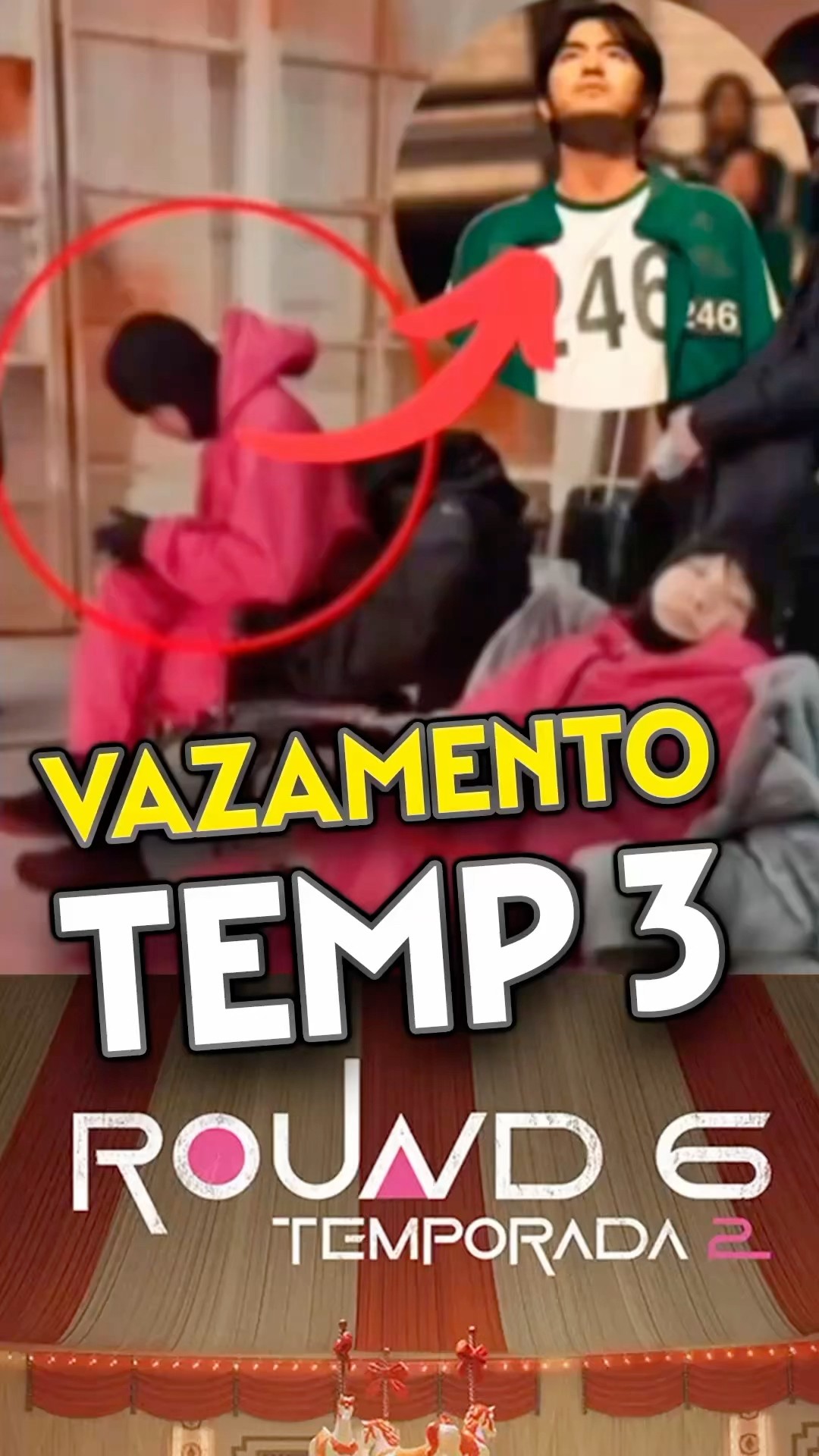 Round 6 vazou temporada netflix?!