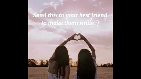 Send this to your best friend