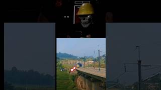 Detik  Detik Kereta Cepat Keluar Dari Terowongan Kereta Cepat Jakarta  Bandung