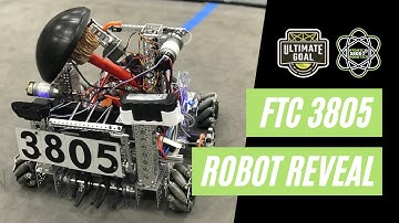 FTC 3805 Atomic Robotics 2020-2021 Ultimate Goal Robot Reveal