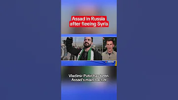 Assad In Russia After Fleeing Syria 