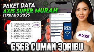 PAKET KUOTA MURAH AXIS 2025 | KODE DIAL AXIS MURAH TERBARU | 65GB CUMAN 30 RIBUAN screenshot 3