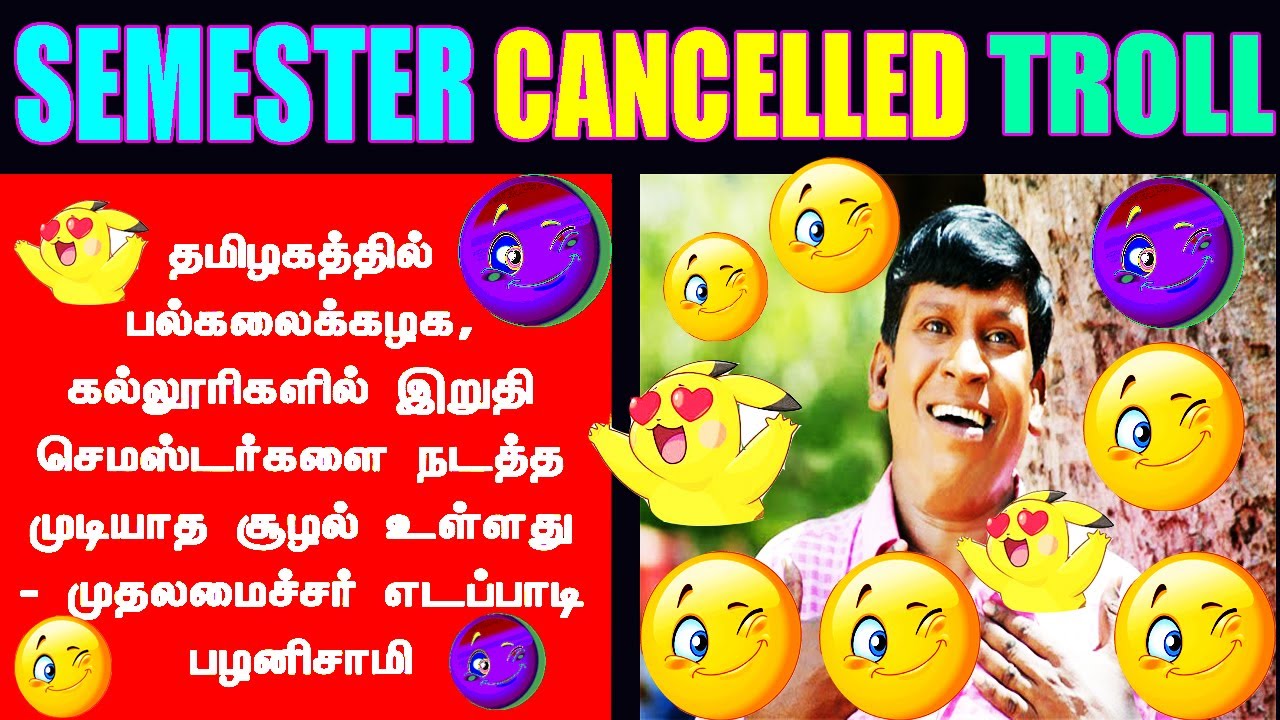 SEMESTER CANCELLED TROLL-TROLL TAGAALTY 