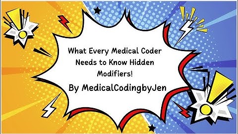 Wat elke medisch programmeur moet weten: verborgen modifiers en meer! #medicalcoding #medicalcodi...