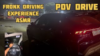 Maruti Fronx Driving Experience | ASMR | CNG | POV DRIVE | Om 2857 | 4K DJI OSMO ACTION 5 pro 