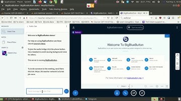 How to join and use BigBlueButton webinar sessions