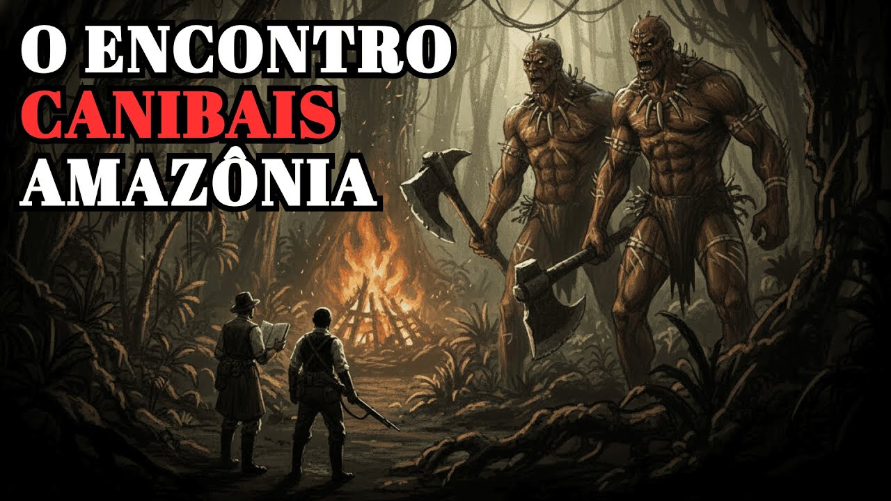 Em 1932 Exploradores da Amazônia Descobriram uma Vila de Canibais Gigantes