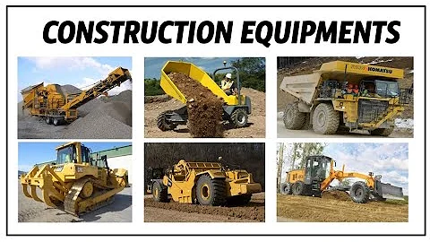 Construction Equipments Names - Construction Tools @gyanhubsofficial