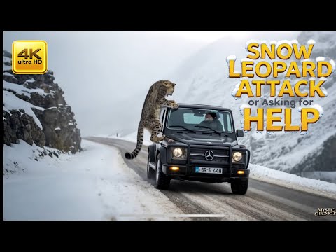 How A Mother Snow Leopard Saved Her Cub with Help of an Old Guy! #animals #rescueanimals #humanity