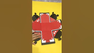 米奇米妮手工爆炸卡片