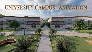 University Campus | 3D Animation | By Shaheer Architects