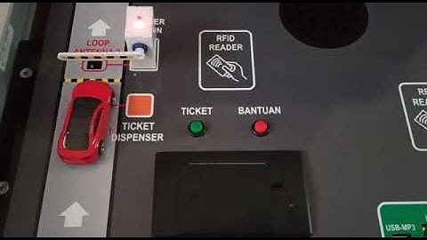 DEMO KIT MANLESS PARKING SYSTEM SISTEM PARKIR BAYAR BELAKANG