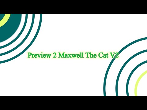 Preview 2 Maxwell The Cat V2