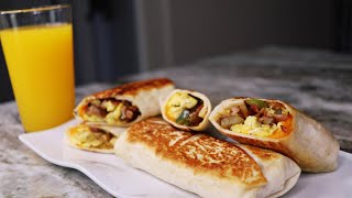 The BEST Breakfast Burrito #BreakfastWithJay