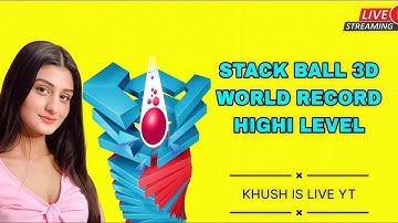 STACK BALL 3D LIVESTREAM #stackball#stackballgame #stackball3d #goingballs