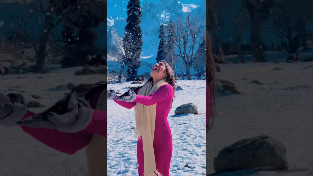 Snow much fun❄️🥰 ft. @nkhandelwall 