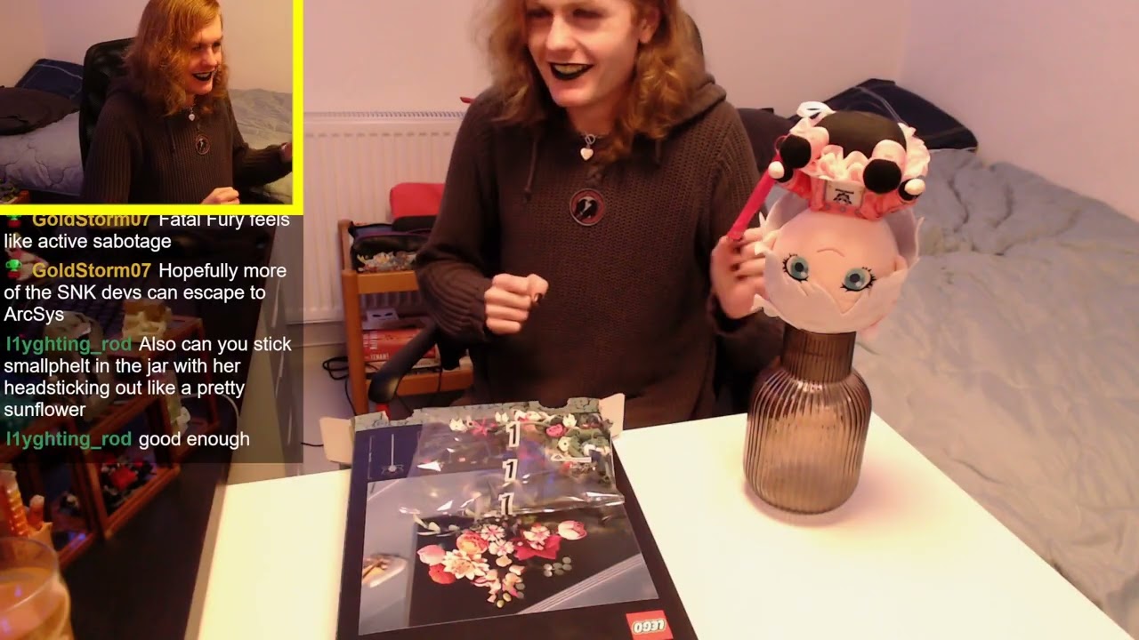 Lego Stream - Building 10342 Pretty Pink Flower Bouquet (Stream VOD)