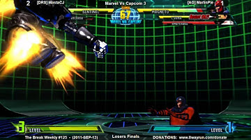 The Break Weekly #125 - MvC3 LF - [DRS] MastaCJ VS [AG] MarlinPie