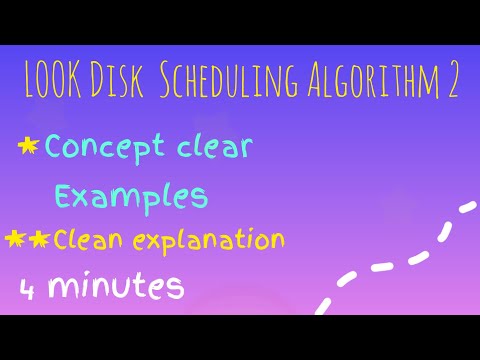 LOOK disk Scheduling Algorithm 2 - under 4 minutes