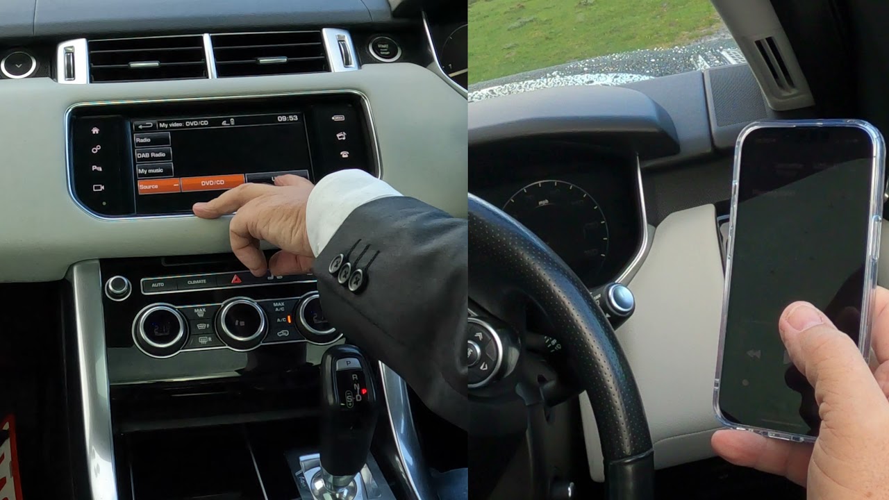 How Play Music From  A Mobile Phone Through  the Bluetoth System In A 2015 Range Rover Sport 3 0 HSE