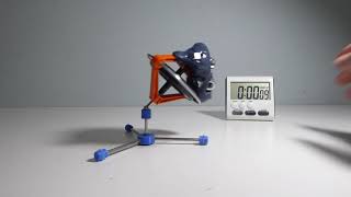 Toy Gyroscope Rising Experiment: 65.73 g or 65.32 % Weight Added (SEE DESCRIPTION) (1)