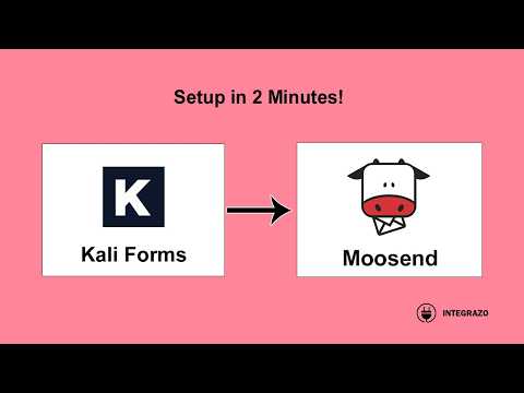 Kali Forms to Moosend Integration in WordPress (Free Plugin) | Integrazo Automator