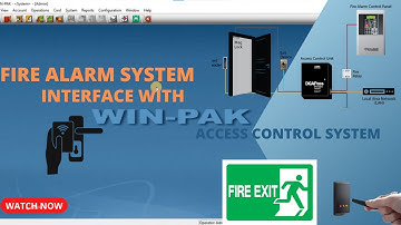 INTEGRATE HONEYWELL WINPAK ACCESS CONTROL WITH FIRE ALARM SYSTEMS| #firealarmsystem #HoneywellWinpak