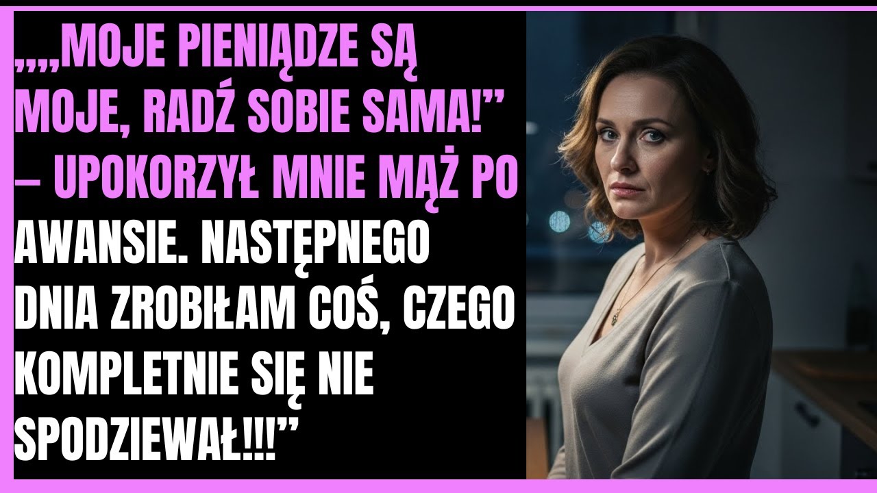 Restauracja pachniała drogimi perfumami, a przy stole rozmawiano o jachtach i inwestycjach. Wystroiłam się w jedyną jedwabną sukienkę, ale wcale tam nie pasowałam. Gdy kelner przyniósł rachunek,...