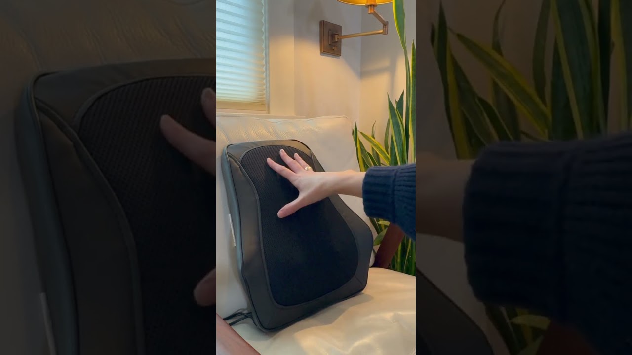 Relax Anywhere with The Comfier Shiatsu Back & Neck Massager!