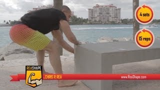 How To Workout Back Bodyweight Routine with Chris R. Rea from ReaShape