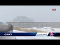 Conditions, visibility deteriorating in Quincy