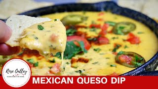 Queso Dip | How to make Mexican Cheese Dip | Queso Recipe