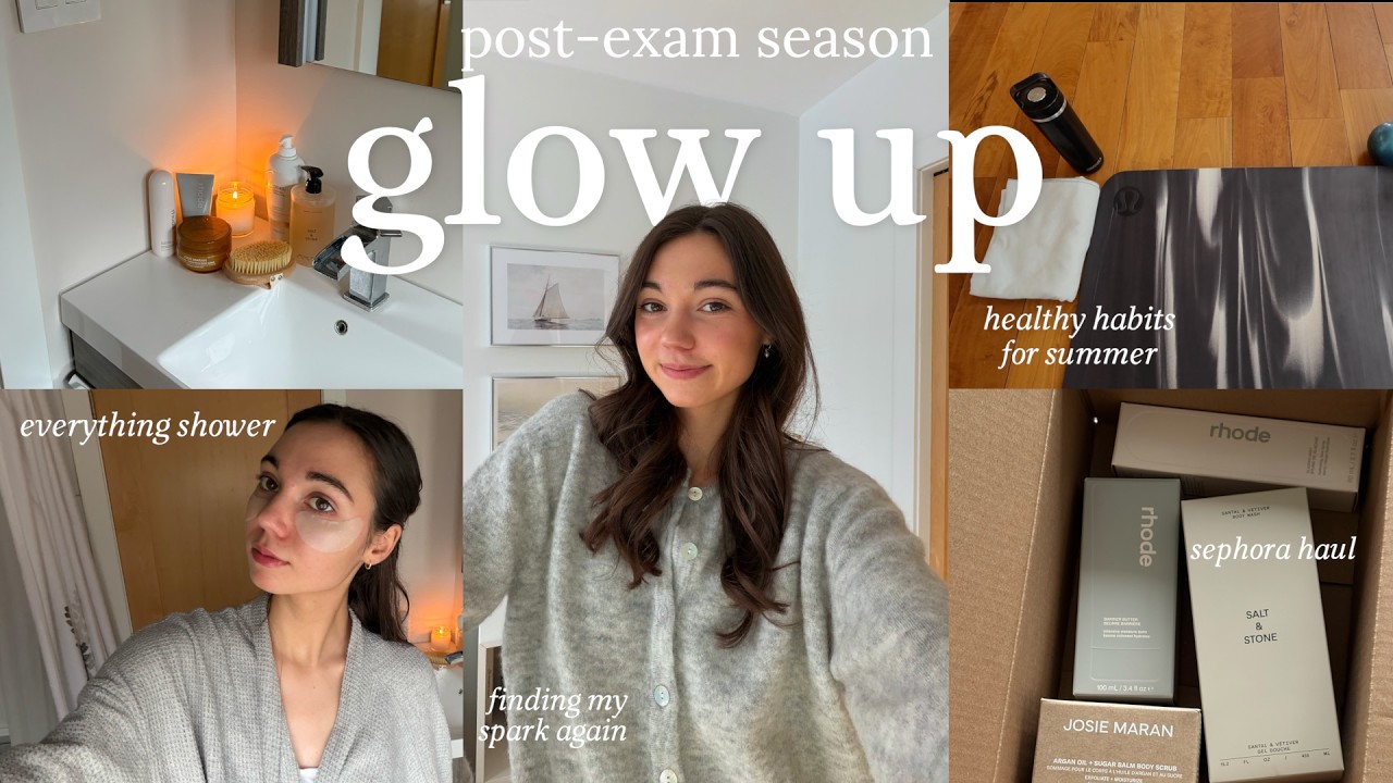 glow up with me for summer (a self-care vlog) - YouTube