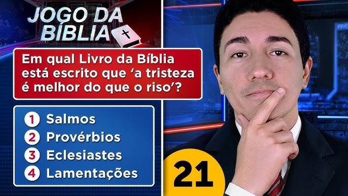 Jogo das 5 Perguntas #2 - Teste seu conhecimento! 🧠💡 - #bíblia