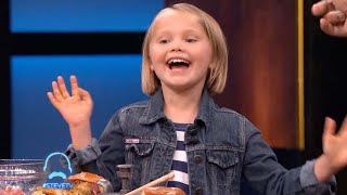 Steve Harvey & Rachael Ray Surprise 9YearOld Kid Chef!