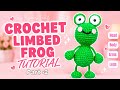 Crochet Limbed Frog Tutorial 🐸 Part -2 | Step-by-Step | Beginner Friendly Easy Tutorial 💚