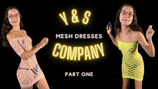 Risqué Sheer Mesh Mini Dress From Y&S Company Try On Haul {Part One}