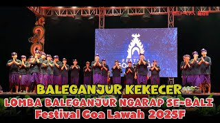 Baleganjur Kekecer Lomba Baleganjur Ngarap Se-Bali Festival Goa Lawah 2025