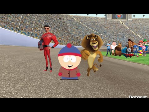 Toons (Cars) Part 25: California Race (Part 1) - YouTube