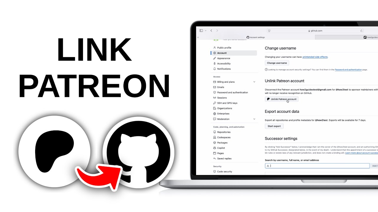How to Link Patreon to GitHub - YouTube
