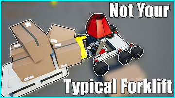 Turning An Inanimate Object Into A Functional Forklift - Main Assembly Gameplay